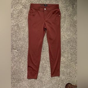 Simply Vera Wang Burgandy Dress Pants
